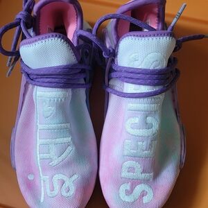 ADIDAS Pink and White Sneakers SIZE 6